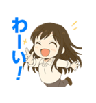 毎日使える！可愛い女の子の気持ちスタンプ（個別スタンプ：13）