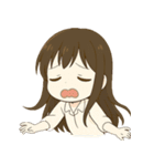 毎日使える！可愛い女の子の気持ちスタンプ（個別スタンプ：18）