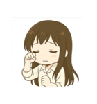 毎日使える！可愛い女の子の気持ちスタンプ（個別スタンプ：22）