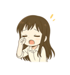 毎日使える！可愛い女の子の気持ちスタンプ（個別スタンプ：25）