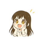 毎日使える！可愛い女の子の気持ちスタンプ（個別スタンプ：26）