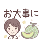 ★でか文字★大人可愛いショートちゃん（個別スタンプ：33）