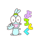 シュシュ大好き⭐︎シュシュうさぎ（個別スタンプ：5）