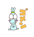 シュシュ大好き⭐︎シュシュうさぎ（個別スタンプ：22）