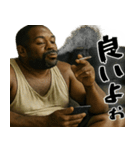タバコLove黒人(すごく便利ポジティブ返信)（個別スタンプ：16）