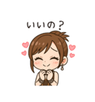 かわいいちびキャラアイドル♡日常 vol.15（個別スタンプ：6）