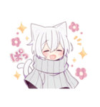 ちょっとお疲れな猫さんスタンプ9（個別スタンプ：14）