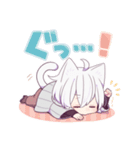 ちょっとお疲れな猫さんスタンプ9（個別スタンプ：22）