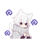 ちょっとお疲れな猫さんスタンプ9（個別スタンプ：32）