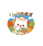 【秋】子ねこモニカのかわいいパンプキン（個別スタンプ：18）