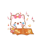 【秋】子ねこモニカのかわいいパンプキン（個別スタンプ：27）