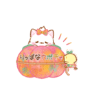 【秋】子ねこモニカのかわいいパンプキン（個別スタンプ：31）
