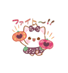 【秋】子ねこモニカのかわいいパンプキン（個別スタンプ：37）