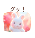 ちっちゃいうさぎさんの秋色セット♡（個別スタンプ：7）