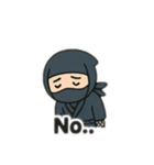 シンプルjapanese ninja 日常挨拶（個別スタンプ：8）