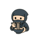 シンプルjapanese ninja 日常挨拶（個別スタンプ：14）