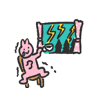 ツクツクウサギ3（個別スタンプ：15）