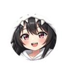 新登場！学生みなみちゃんプレミアム（個別スタンプ：7）