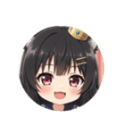 新登場！学生みなみちゃんプレミアム（個別スタンプ：8）