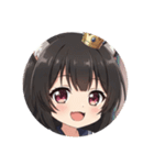 新登場！学生みなみちゃんプレミアム（個別スタンプ：11）