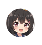 新登場！学生みなみちゃんプレミアム（個別スタンプ：14）