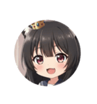 新登場！学生みなみちゃんプレミアム（個別スタンプ：15）