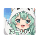 がおーがおーみなみちゃんプレミアム（個別スタンプ：3）