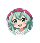がおーがおーみなみちゃんプレミアム（個別スタンプ：17）