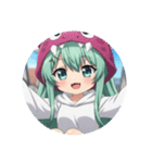 がおーがおーみなみちゃんプレミアム（個別スタンプ：20）