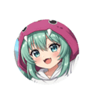がおーがおーみなみちゃんプレミアム（個別スタンプ：21）