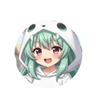 がおーがおーみなみちゃんプレミアム（個別スタンプ：24）