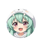 がおーがおーみなみちゃんプレミアム（個別スタンプ：25）