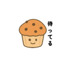 文字ありver.かわいいパンとお菓子たち（個別スタンプ：13）