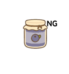 文字ありver.かわいいパンとお菓子たち（個別スタンプ：18）
