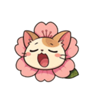桜にゃん④,,,,,,,（個別スタンプ：5）