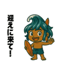 サーファー波空(サーフィン)…………….（個別スタンプ：12）