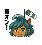 サーファー波空(サーフィン)…………….（個別スタンプ：37）
