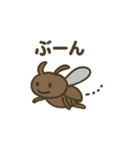 むしともだち：カブト＆クワガタ（個別スタンプ：24）