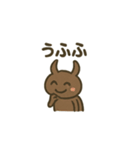 むしともだち：カブト＆クワガタ（個別スタンプ：27）
