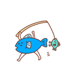 何でも運ぶさかなくん（個別スタンプ：2）