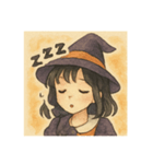 手書き風ハロウィン娘（個別スタンプ：13）