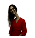 赤い服の女鬼2-悪霊が身に絡む（個別スタンプ：7）