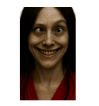 赤い服の女鬼2-悪霊が身に絡む（個別スタンプ：11）