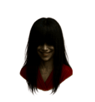 赤い服の女鬼2-悪霊が身に絡む（個別スタンプ：28）