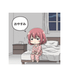 ローテンションガールスタンプ（個別スタンプ：5）