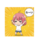 ローテンションガールスタンプ（個別スタンプ：6）