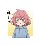 ローテンションガールスタンプ（個別スタンプ：12）