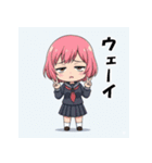 ローテンションガールスタンプ（個別スタンプ：23）