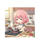 ローテンションガールスタンプ（個別スタンプ：34）