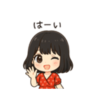 かわいいちびキャラアイドル♡日常 vol.17（個別スタンプ：4）